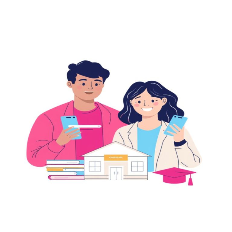 School management system website and mobile app