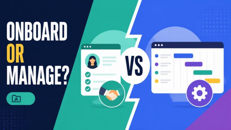 Client Onboarding Software vs. Project Management: Which Fits Best?