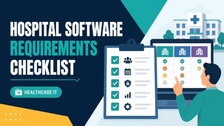 Hospital Management Software Requirements Checklist for Fair Vendor Comparisons | J One Technologies Hospital Management Software Requirements Checklist for Fair Vendor Comparisons