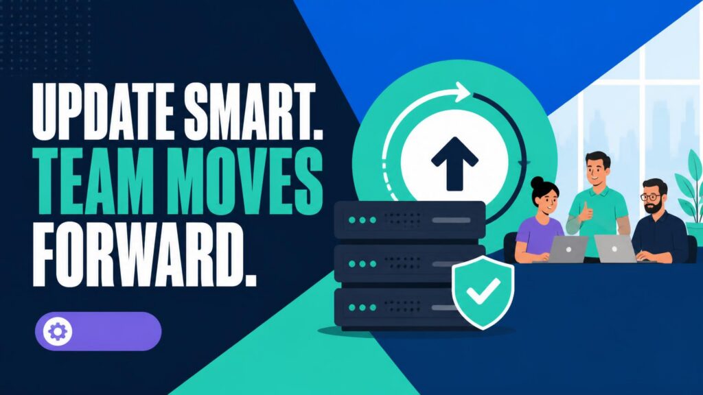how update self hosted software 1024x576