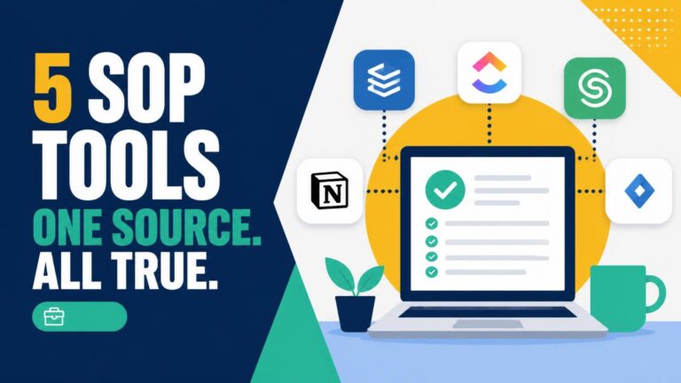 5 SOP Software Tools for Small Businesses: Create One Source of Truth | J One Technologies 5 SOP Software Tools for Small Businesses: Create One Source of Truth